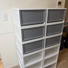 収納ケース12個セット（IRIS製）の画像