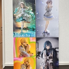 学園アイドルマスター　月村手毬　篠澤 広　藤田ことね　葛城リーリヤ　4体セットの画像
