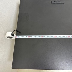 【値下げ可】デスク　サイドラック付きの画像