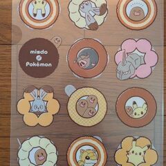 misdo & Pokémon クリアファイル 3点の画像