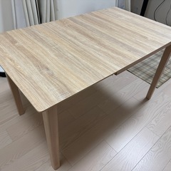 ダイニングテーブル　伸縮式　の画像