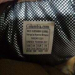 【美品】コロンビア　Columbia　サップランド　滑らない靴　レザー　27.5の画像