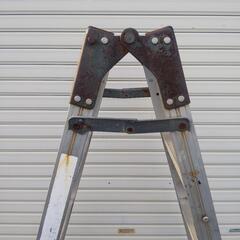 ALINCO　 はしご兼用脚立　KYN-150　最大重量100kg　脚立高さ1m41cm　梯子高さ2m98cm　アルインコ　5尺の画像