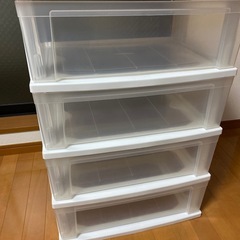 4段収納ケースの画像