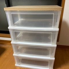 4段収納ケースの画像