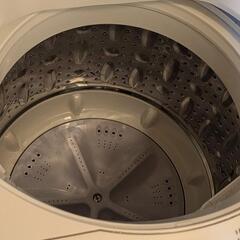 SHARP 縦型洗濯機 ES-GE5H 5.5kg 2024年購入 使用期間1年の画像