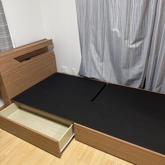 シングルベッドの画像