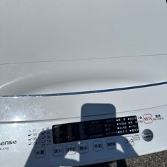 洗濯機　2024年製の画像
