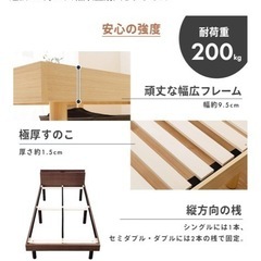 シングルベッドの画像