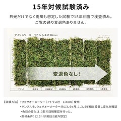 【人工芝】アイリスオーヤマの画像