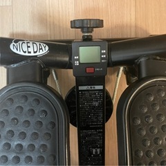 NICEDAY 健康ステッパー カウンター付き ブラック の画像