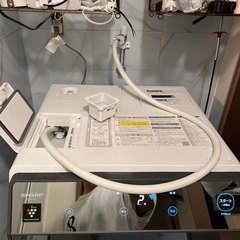 ⑥動作保証　右開き　シャープ　ES-U111-TR 2020年購入　ヒートポンプ式乾燥機　分解清掃済み　ドラム式洗濯乾燥機　の画像