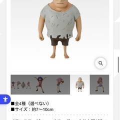 ワンピース　一番くじ　バーソロミューくまの画像