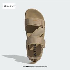 【新品・試し履きのみ】adidas アディダス:[サンダル] テレックス SUMRA サンダル、size :26.5cm、カラー:マジック ベージュ・メンズ【0円】の画像
