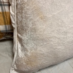 Francfrancクッションカバー　45㎝　（ヨゴレあり）の画像