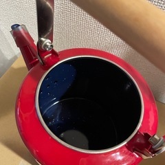 （取引中）ニトリ ホーローやかんの画像