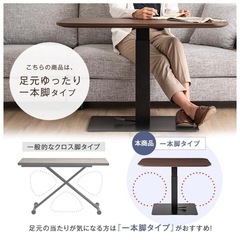 大理石調テーブルの画像