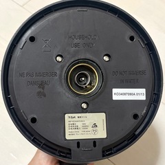 T-fal Justine+ ブラック 電気ケトル 1.2Lの画像