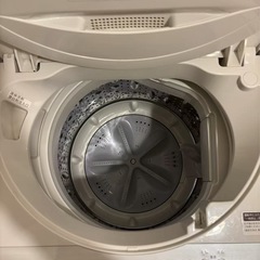 【決まりました】シャープ洗濯機　2020年製の画像
