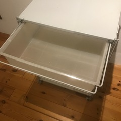 無印良品スチールユニットシェルフ　グレーの画像