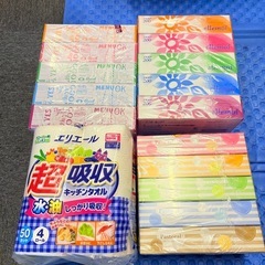 箱ティッシュ トイレットペーパー ティッシュペーパー まとめ売りの画像