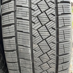 【スタッドレスタイヤ&ホイール 4本セット】  ステップワゴン　205/55R17 ピレリ製　ホンダ純正ホイール
の画像
