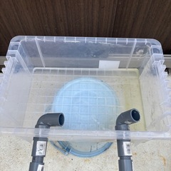 3段濾過槽の画像