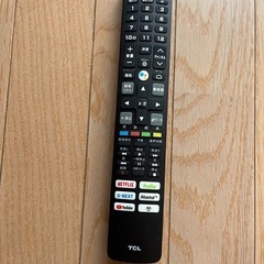 ジャンク品TCL43型TVの画像