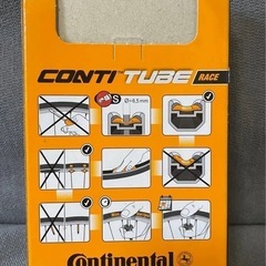 Continental Race 28 (700C) チューブ 20C〜25C 仏式 42mmバルブの画像