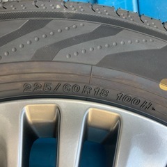 現行アルファード純正タイヤ、ホイール　新車取り外し品の画像