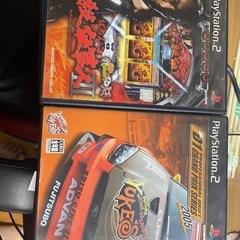 ps2本体　コントローラーソフトセット売りの画像