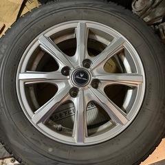 値下げ不可　インヴェルノ ホイール 14インチ 5.5J +50 4本セット　タイヤの画像