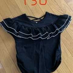 女児服 トップス 130 Tシャツ ショートパンツの画像