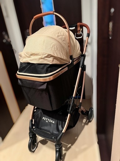 【新品同様】高級感ありペットカート