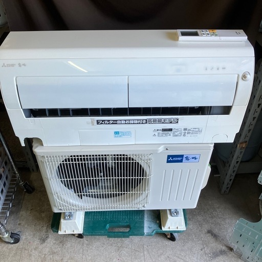 保証付、取付込三菱2023年2.2KW6畳