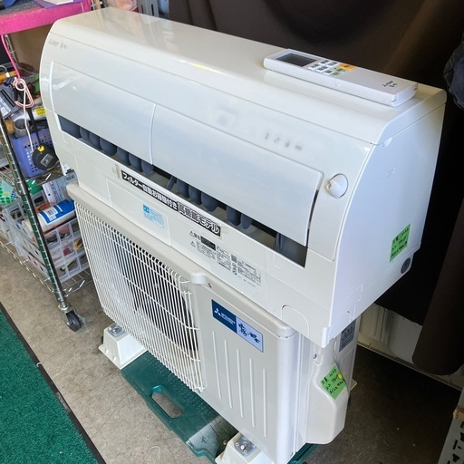 保証付、取付込三菱2023年2.2KW6畳