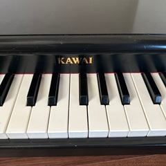 KAWAI ミニグランドピアノ 25鍵盤 黒の画像