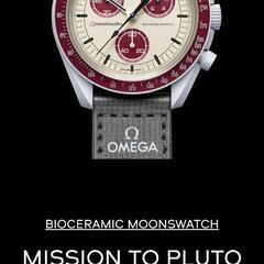 新品同様未使用7月購入。OMEGA × Swatch　スピードマスター　クロノグラフ　腕時計の画像