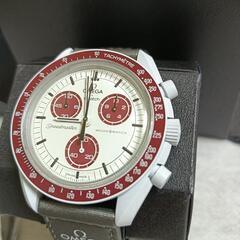 新品同様未使用7月購入。OMEGA × Swatch　スピードマスター　クロノグラフ　腕時計の画像