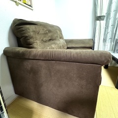 【無料】2人掛けソファー IKEA 取りに来てくれる方に差し上げますの画像