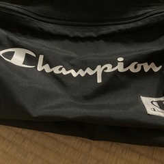 《美品》Champion ブラック ボストンバッグの画像