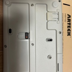 【美品】ARTECK HW192 2.4G USB ワイヤレスキーボード PCキーボード
の画像