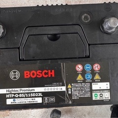 ボッシュ　バッテリー　使用2ヶ月　極美品の画像