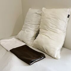 【ニトリ】ホテルスタイル枕＋１点、カバー付きの画像