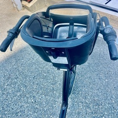 お買得！年式不明ブリヂストンアンジェリーノ非電動20インチ子乗せ自転車の画像