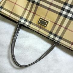 美品。BURBERRY　ノヴァチェック柄　トートバッグ（2）の画像