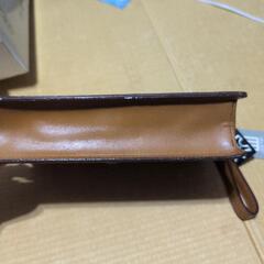 イケテイ IKETEI セカンドバッグ クラッチ レザー　ブラウンの画像