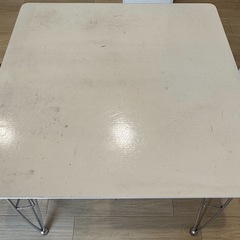 【無料】ニトリ　ダイニングテーブル チェア2脚セットの画像