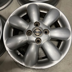 日産 モコ 純正ホイール 14インチ 4.5J 4穴 PCD100の画像