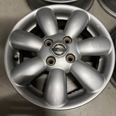 日産 モコ 純正ホイール 14インチ 4.5J 4穴 PCD100の画像